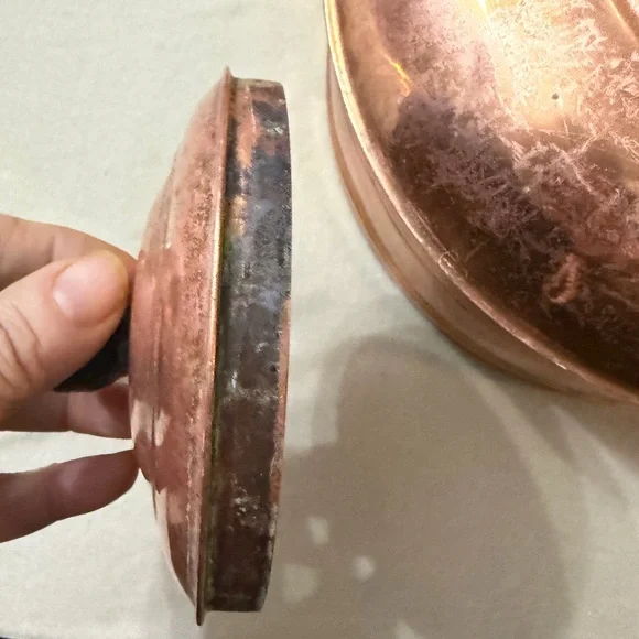 Vintage Revere Copper Tea Kettle with Black Handle - Picture 8 of 16